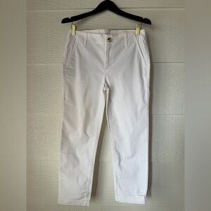 LOFT The Slim White Pants Size 2 NWT 26.5” Inseam